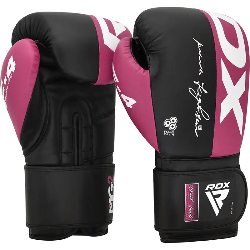 RDX F4 Sparring Gloves 2 Gloves with Kalixa Skin Maya Hide Leather. Boxing Equipment Protective Gear