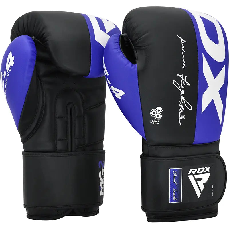 RDX F4 Sparring Gloves 2 Gloves with Kalixa Skin Maya Hide Leather. Boxing Equipment Protective Gear
