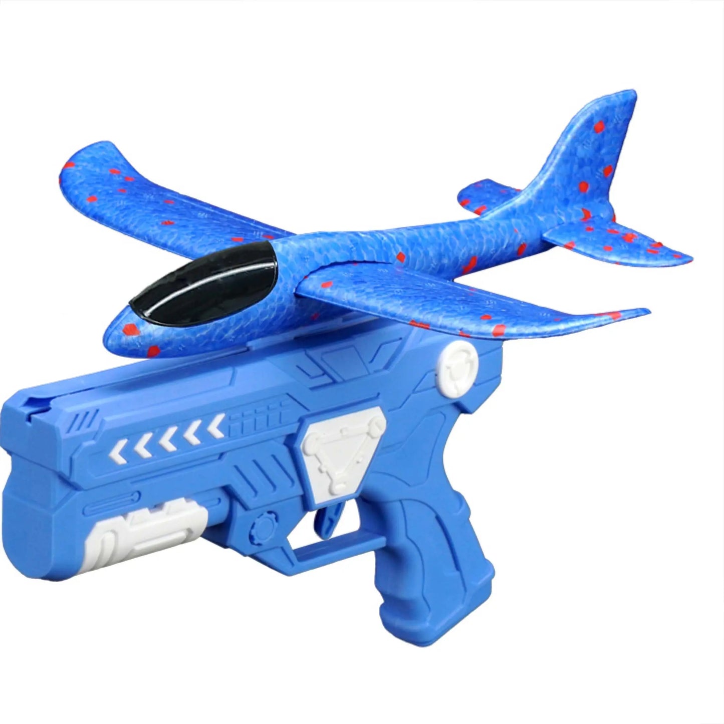 Kids' Foam Glider Catapult Airplane Launcher Toy Gun, Outdoor Summer Play Flying Toy